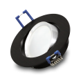 Einbauspot RIK.12 schwenkbar schwarz rund