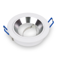 1x Einbauspot SET FOY weiss mit Ring WH/SL GU10 7W neutralweis