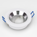 1x Einbauspot SET FOY weiss mit Ring WH/SL GU10 7W neutralweis