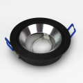 1x Einbauspot SET FOY schwarz mit Ring SL GU10 7W neutralweiss