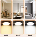 Downlight LED Einbauspot 5W 230V IP54 PIRES rund schwarz CCT