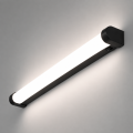 Wandlampe Spiegellampe LED 230V 15W IP44 60cm ULKE mit Schalter schwarz