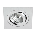 Einbauspot RIK.13 schwenkbar aluminium eckig